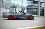 BMW M4 Convertible on Vossen Wheels (VPS-314T) 2017 года